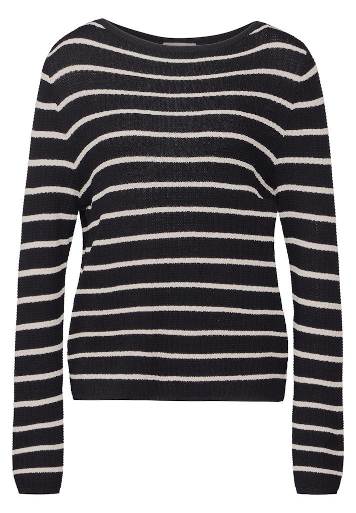 STREET ONE Sweatshirt cropped striped sweater günstig online kaufen