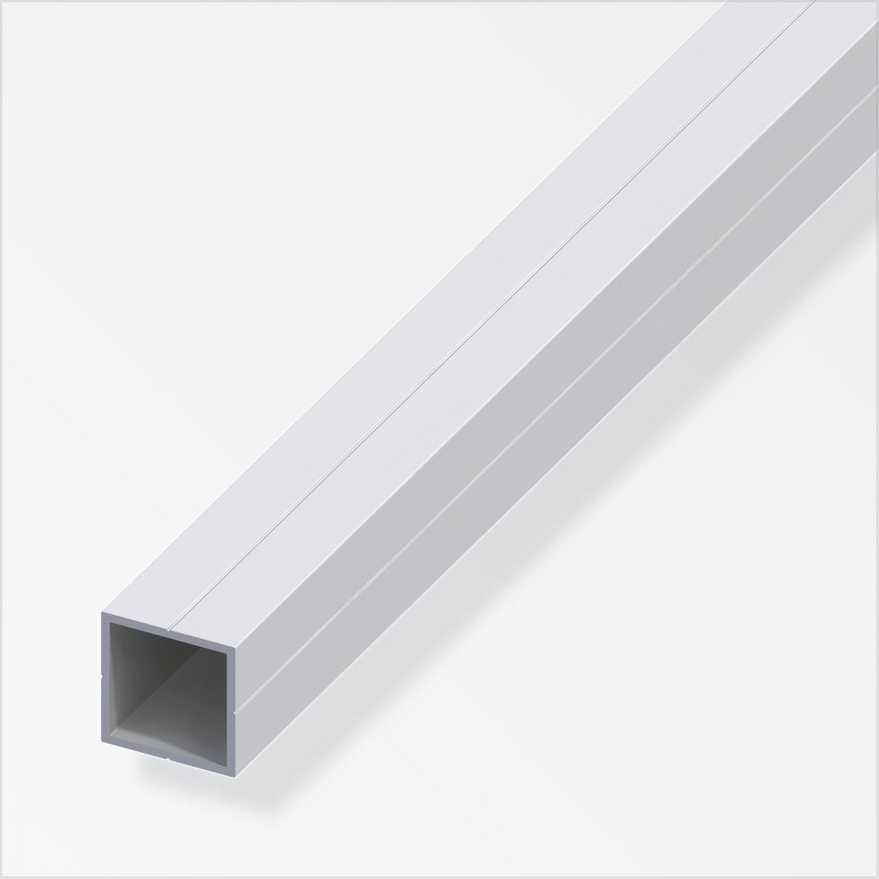mm Aluminium alfer Vierkantstange Aluminium alfer x 23.5 m, 1 Quadratrohr 1.5