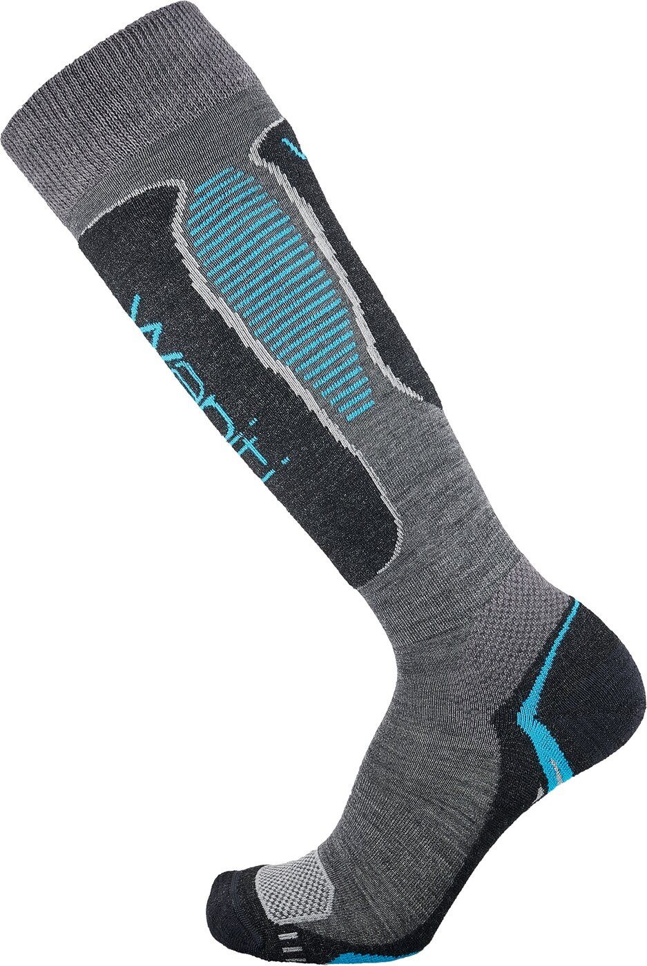 wapiti Skistrümpfe Wapiti W06 GRAU-BLAU