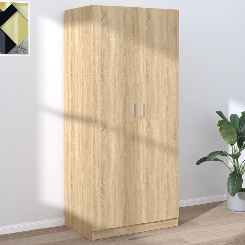 cm (1-St) Sonoma-Eiche 80x52x180 Kleiderschrank Holzwerkstoff furnicato