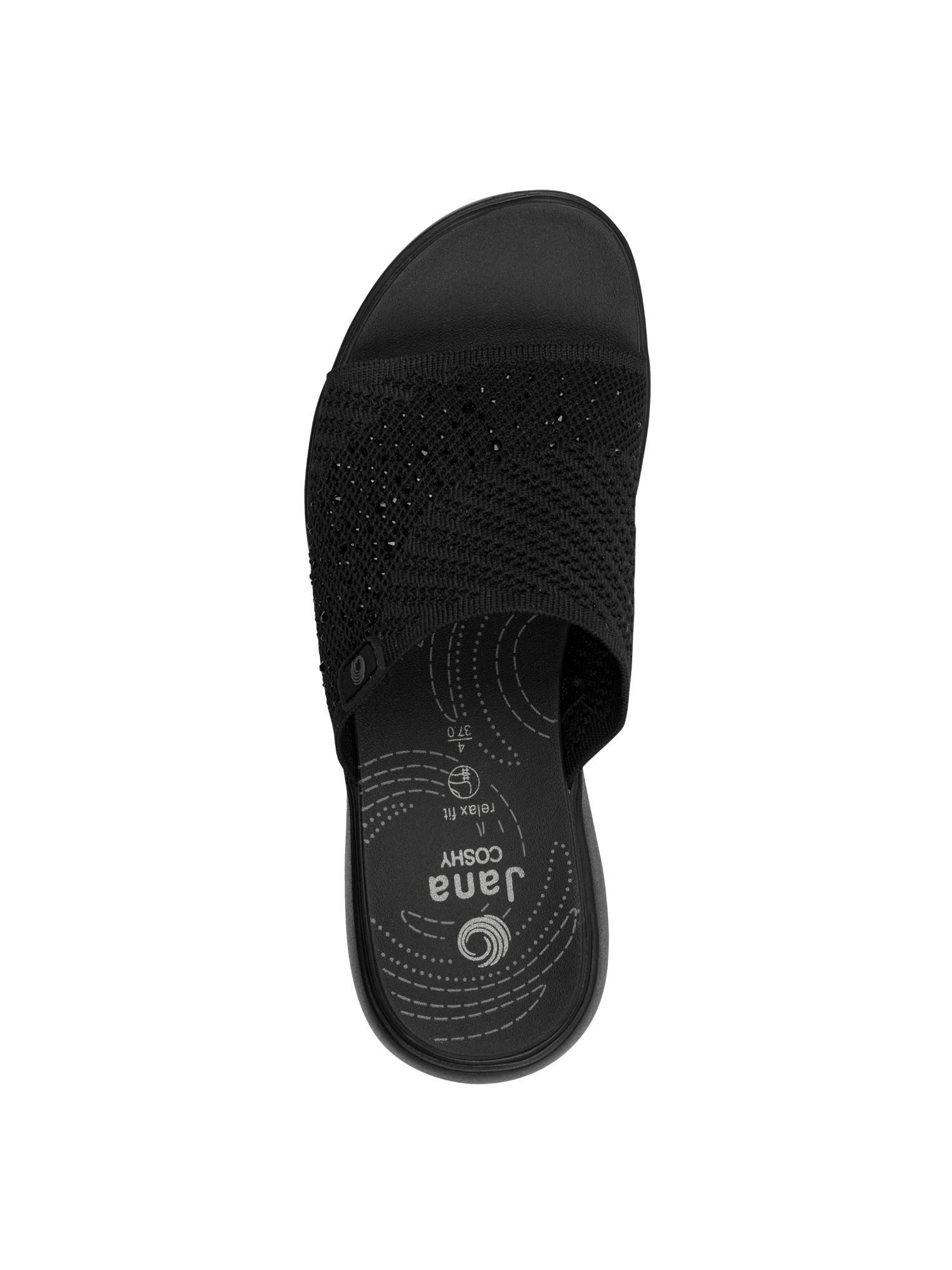 Jana Coshy Vegan, Hallux Friendly Vegan kein Absatz Pantolette Vegan