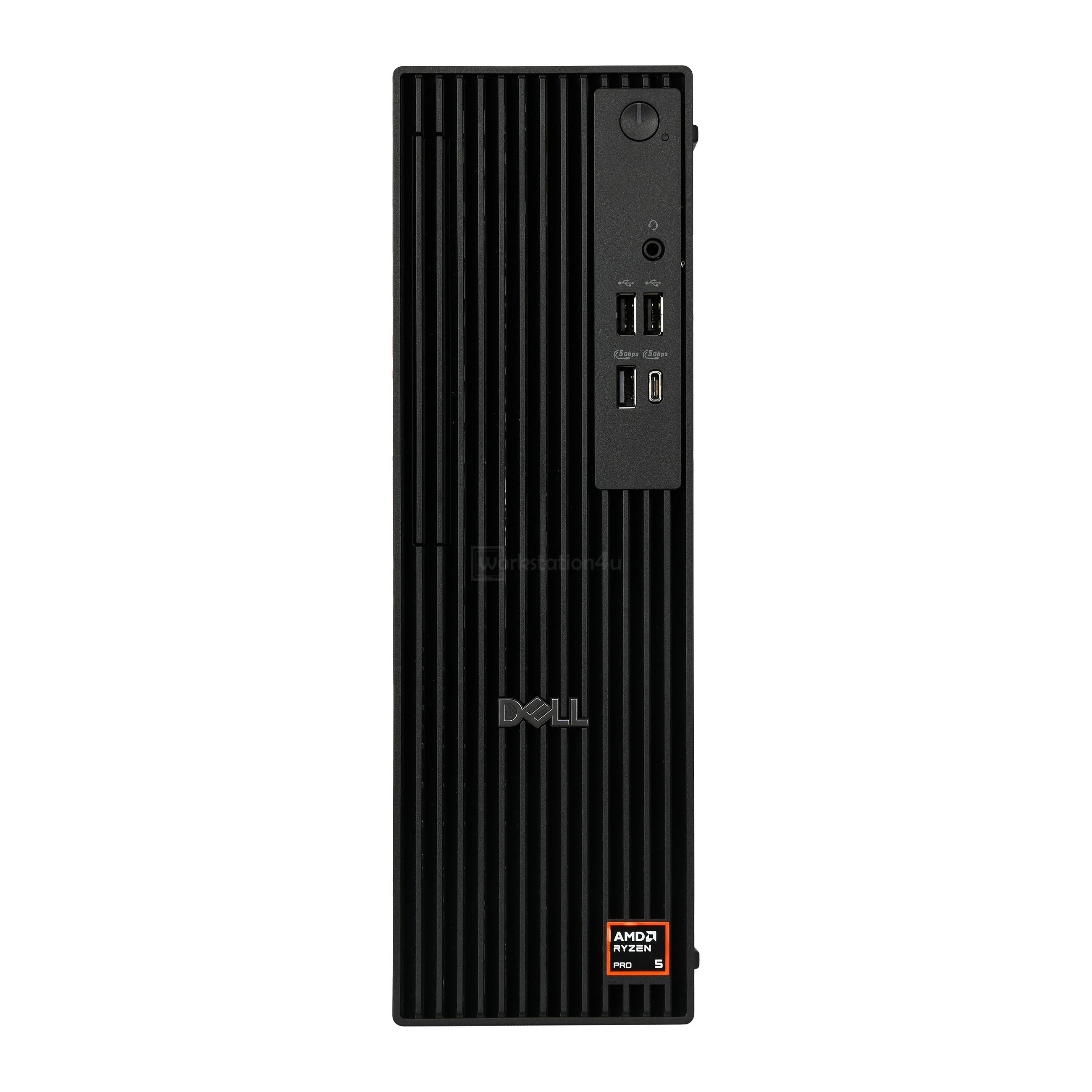 Dell Pro Slim QCS1255 Business-PC (Intel Ryzen 5 8500G, 64 GB RAM, 250 GB SSD, Luftkühlung)