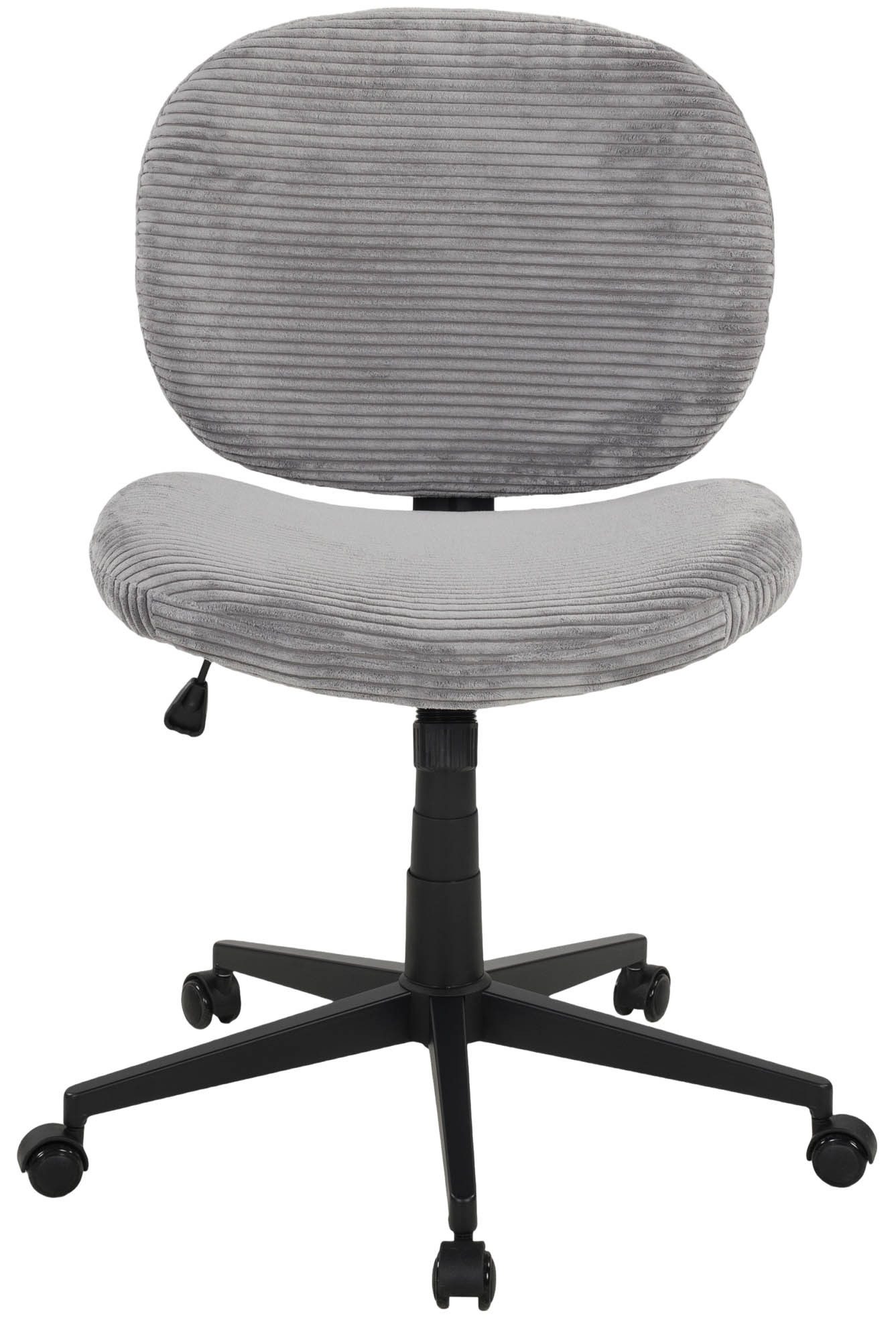 Duo Collection Bürostuhl Tilo, in grau, Kordstoff - 61x90x61cm (BxHxT)