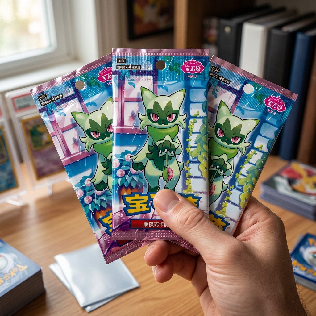 The Pokémon Company Sammelkarte Pokémon Gem Pack Booster Box CHN Vol. 1–5 Sammelkarten