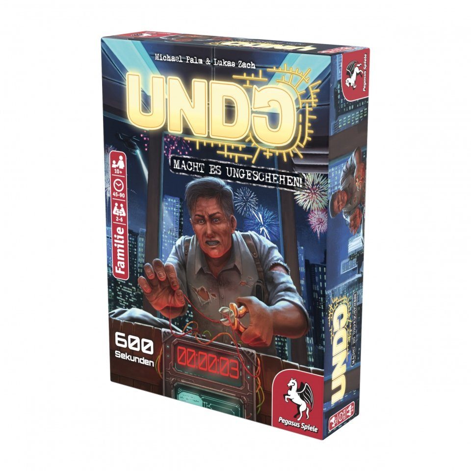 deutsch Spiel, UNDO - Spiele Pegasus Sekunden 600 -