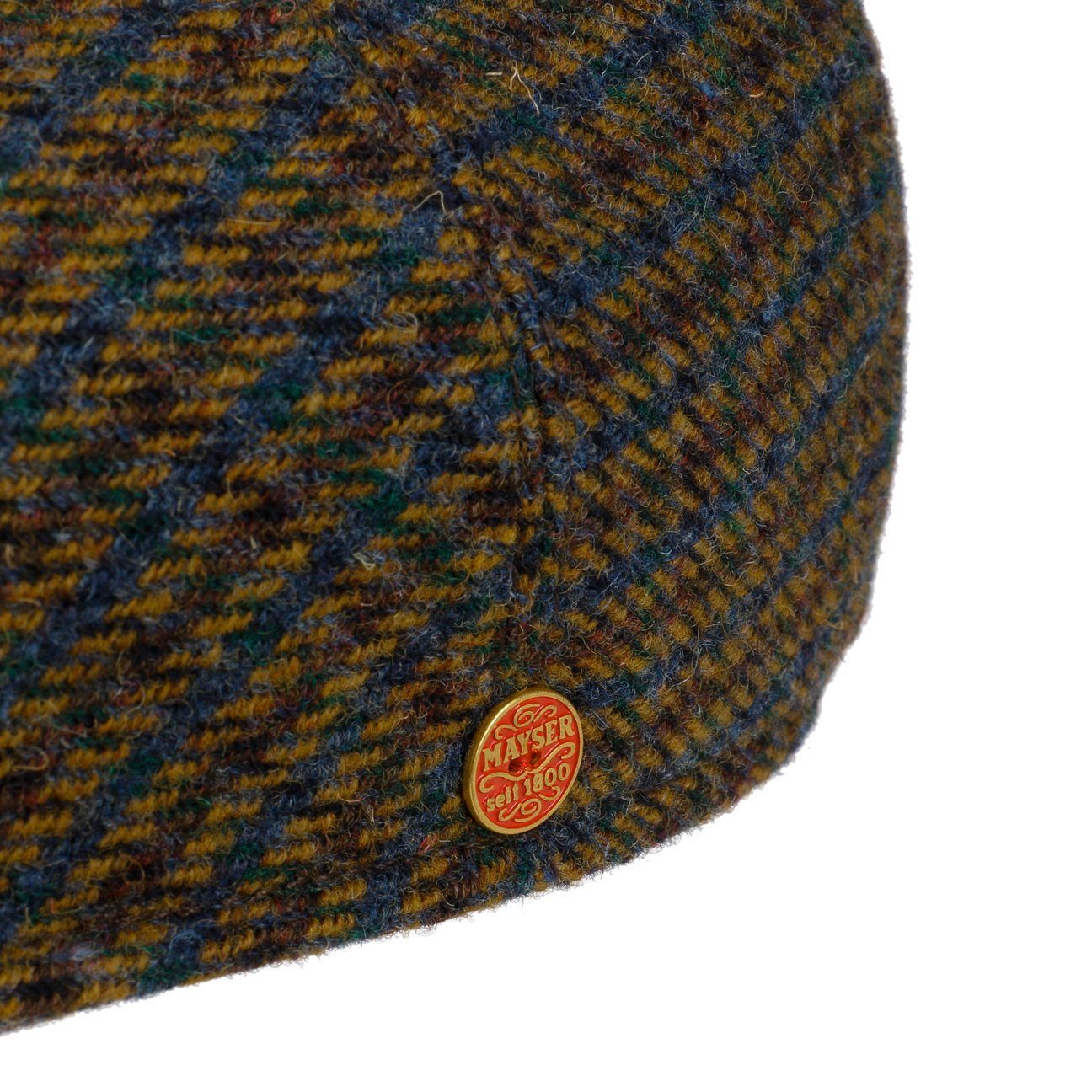 Mayser Flat Cap (1-St) Schirmmütze Schirm, Made EU in mit the