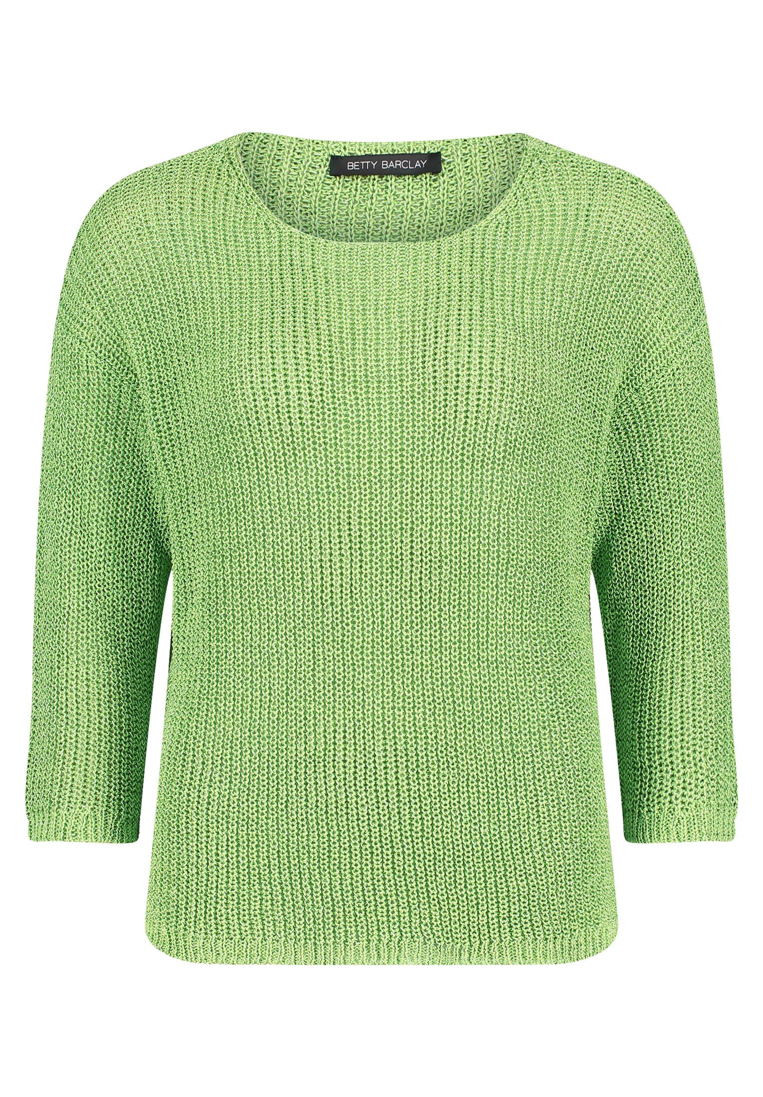 Strickpullover Damen mit Rippenstruktur