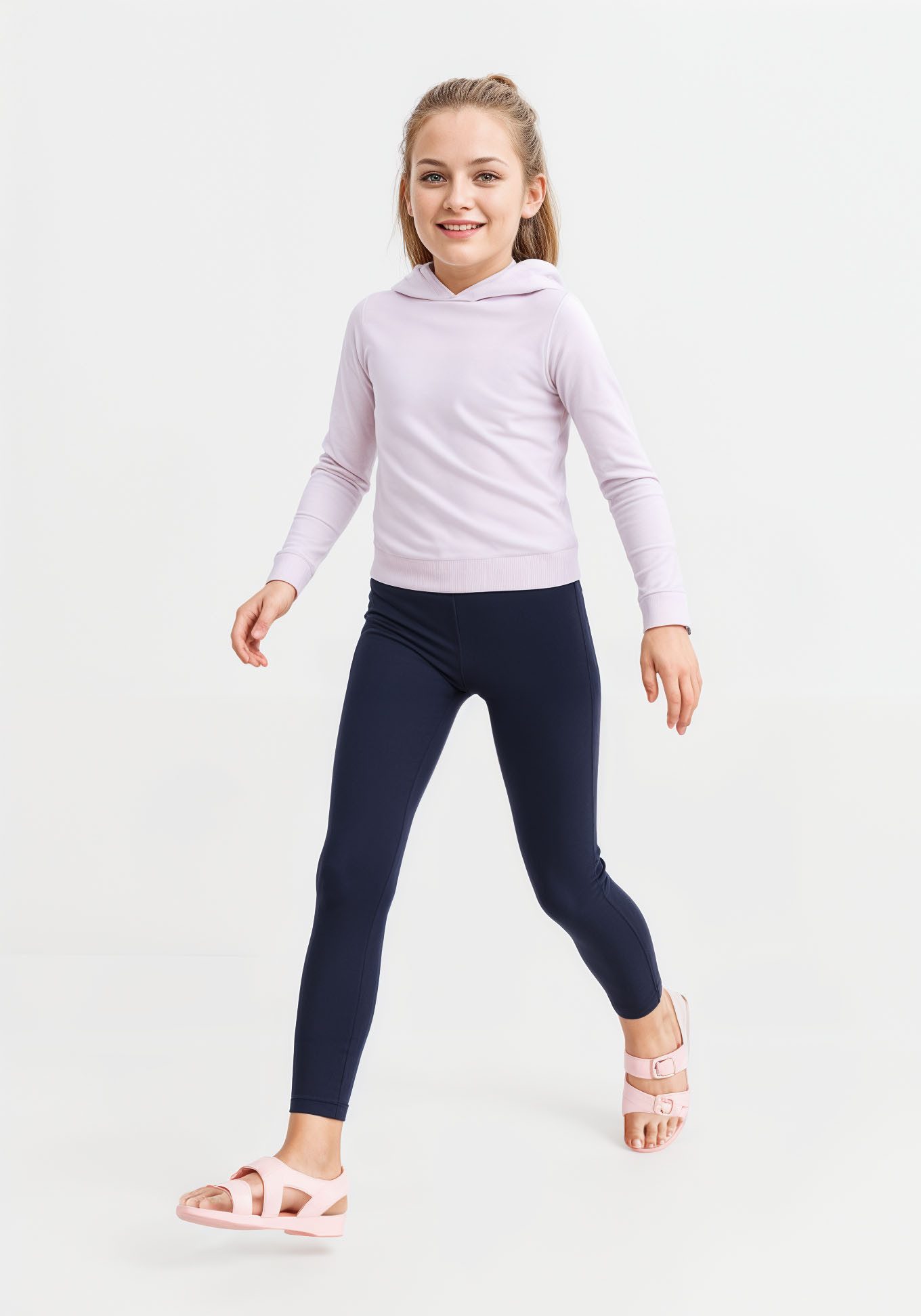 happy girls Leggings in Basic-Form