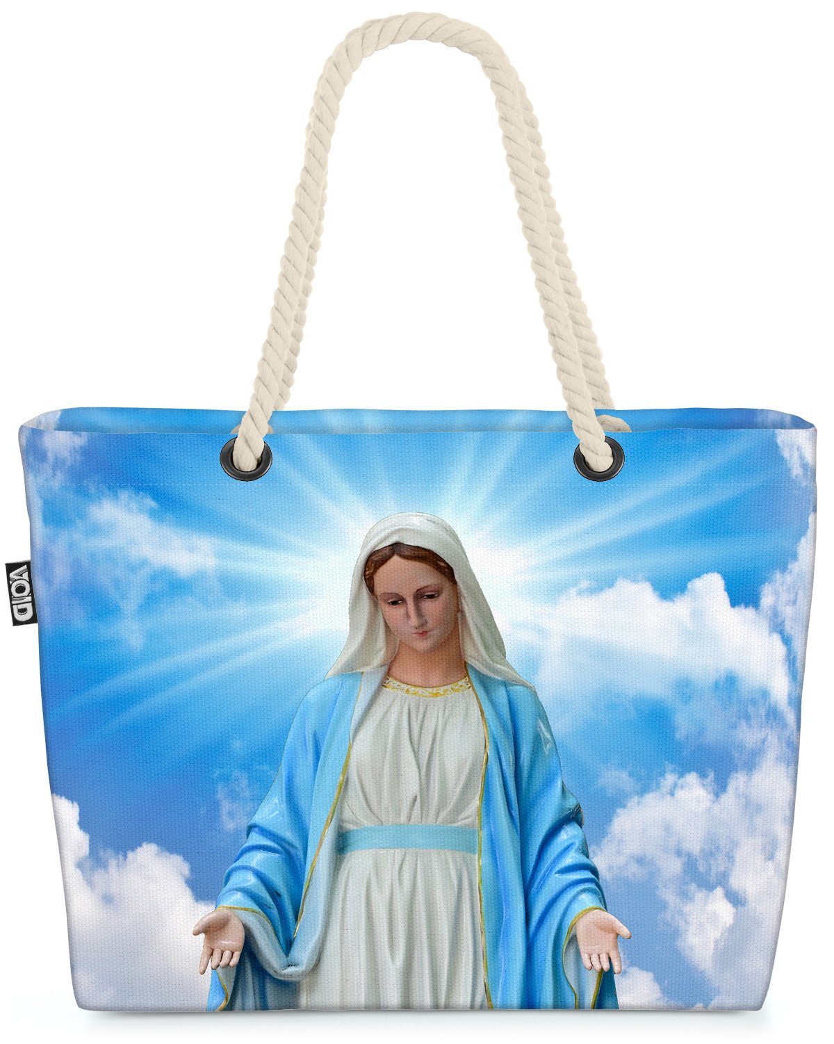 Maria VOID Religion Statue (1-tlg), Bibel Religion Maria Bibel Statue Strandtasche Glaube Heilig