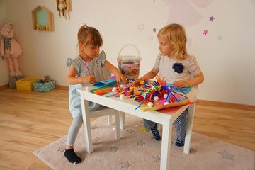 Knorrtoys® Kreativset Bastelset Eimer (750tlg), (Set), perfekt zum mitnehmen für unterwegs