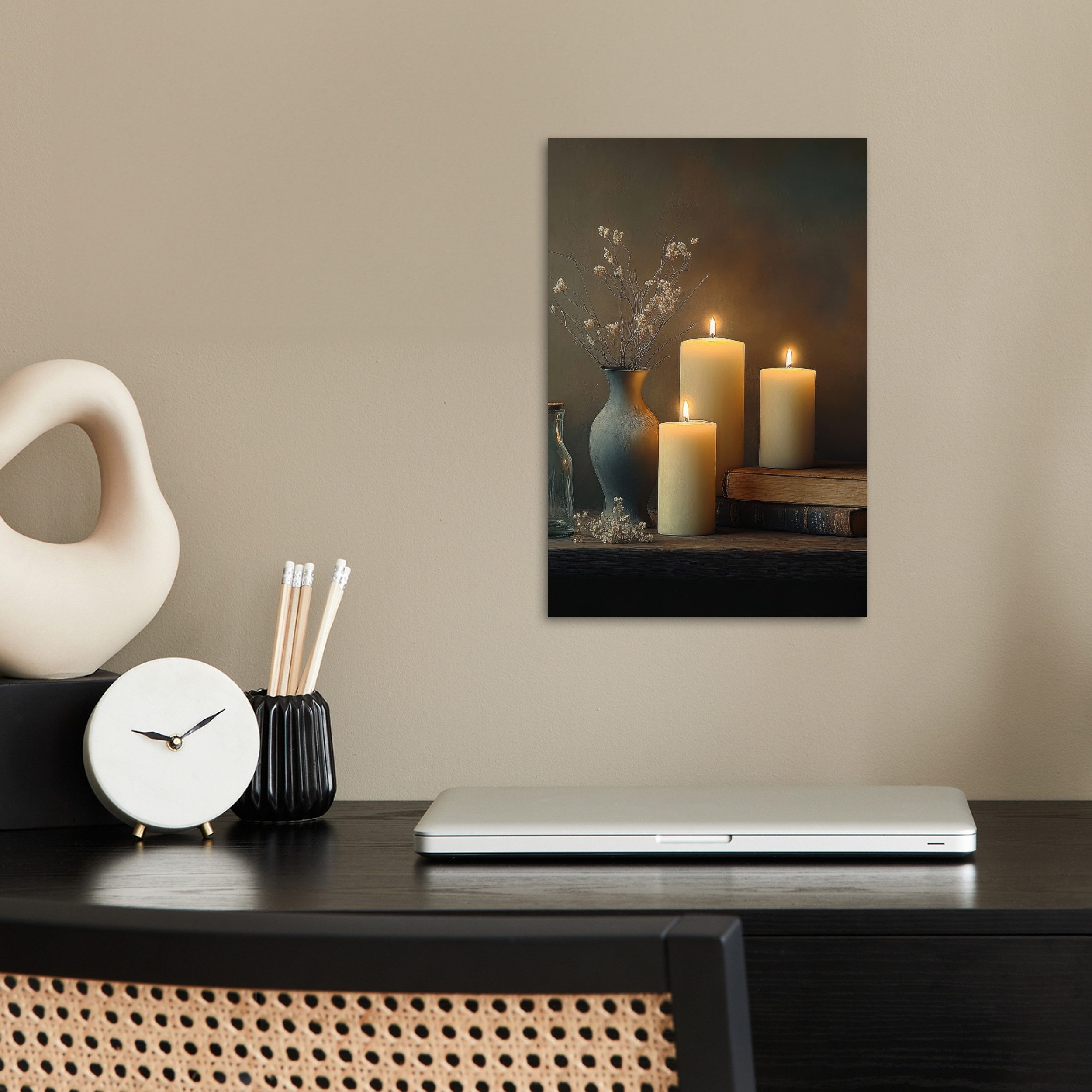 MuchoWow Poster Kerzen - Stilleben - günstig online kaufen