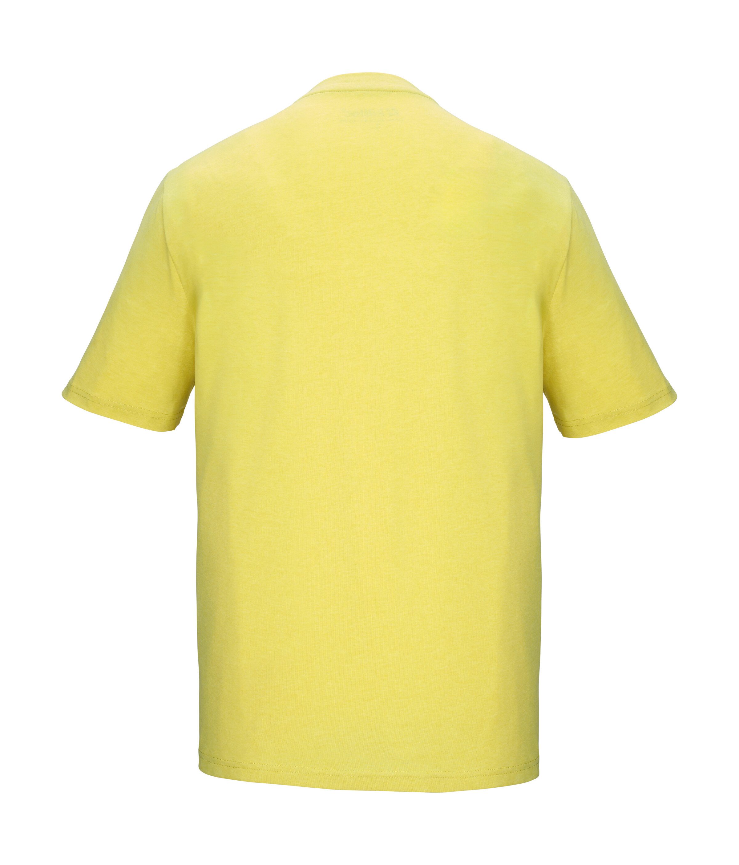 Killtec T-Shirt KOS 51 MN TSHRT Melange-Optik, grafischer Berg-Print, Comfort-Stretch Material