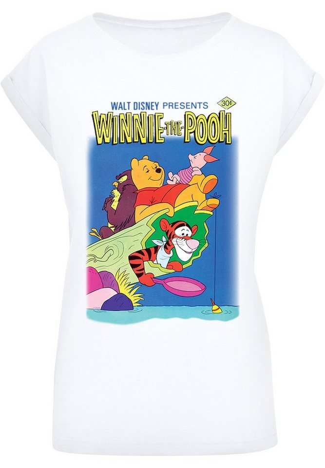 F4NT4STIC T-Shirt Winnie Puuh Print, Offiziell lizenziertes Disney T-Shirt