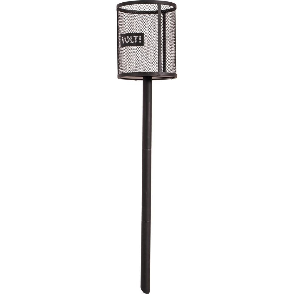 Lesli Living Gartenfackel Schwedenfackelhalter TORCH – Fackelständer Stahl schwarz