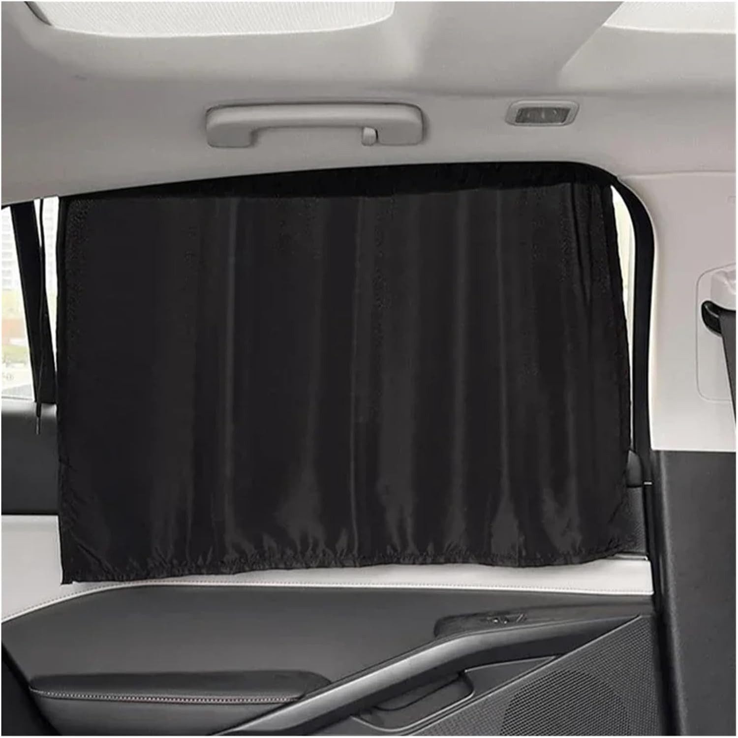 FELIXLEO Autosonnenschutz Sonnenschutz Seitenfenster Auto, 3PC Cartoon SaugnapfVorhang Universal