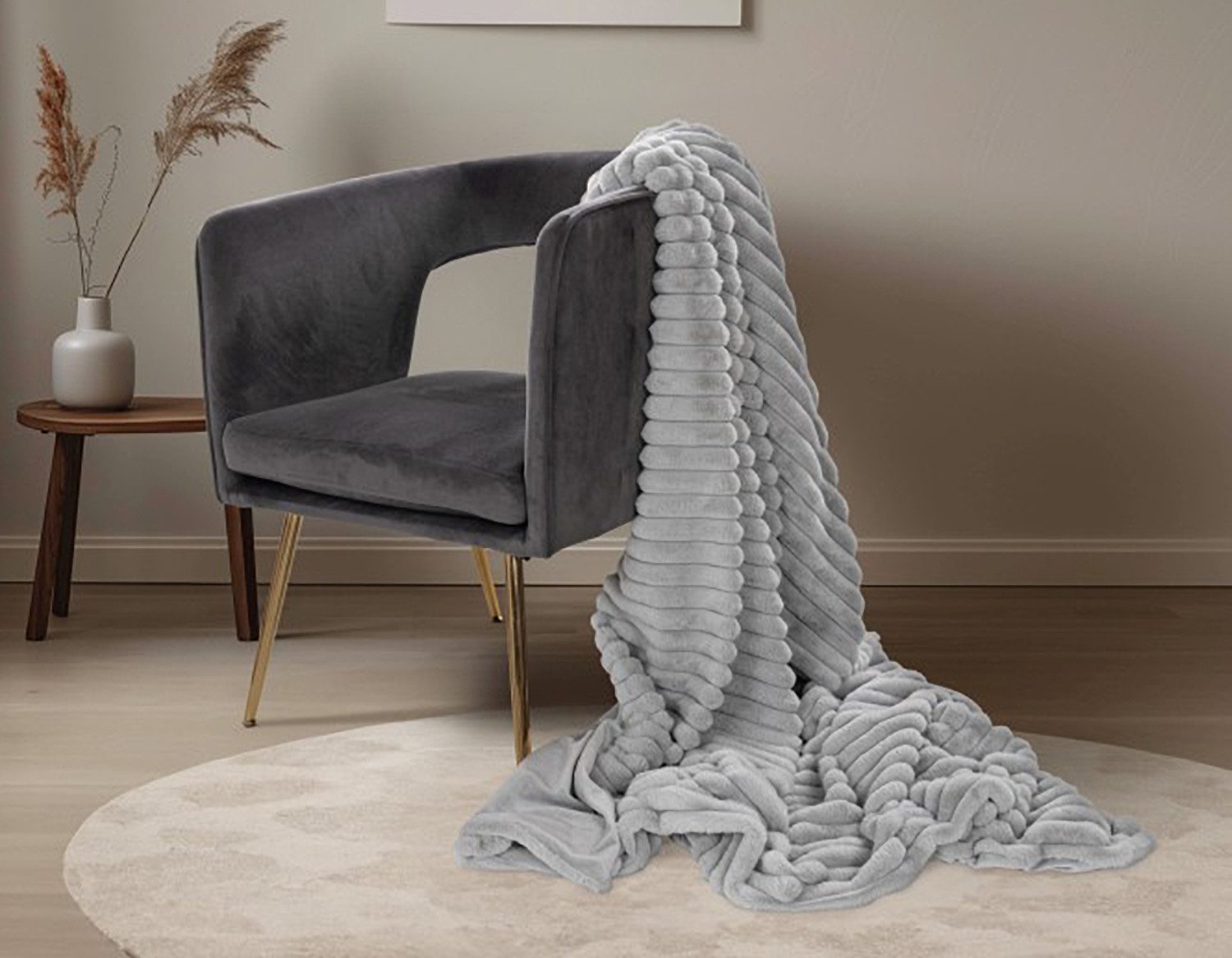 Wohndecke PLUSH, GMD Living, superweiche flauschige günstig online kaufen