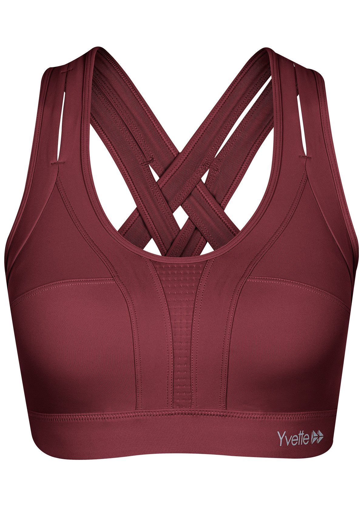 Yvette Sport-BH Starker halt, gekreuzt Rücken, mit Cups, H0100003 günstig online kaufen