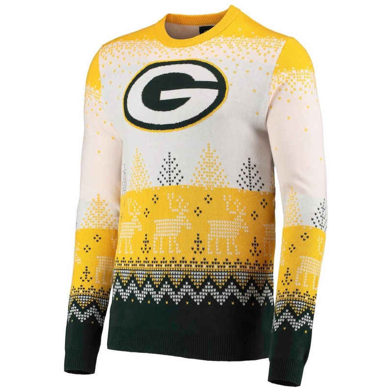 Forever Collectibles Rundhalspullover »NFL Ugly XMAS Green Bay Packers«