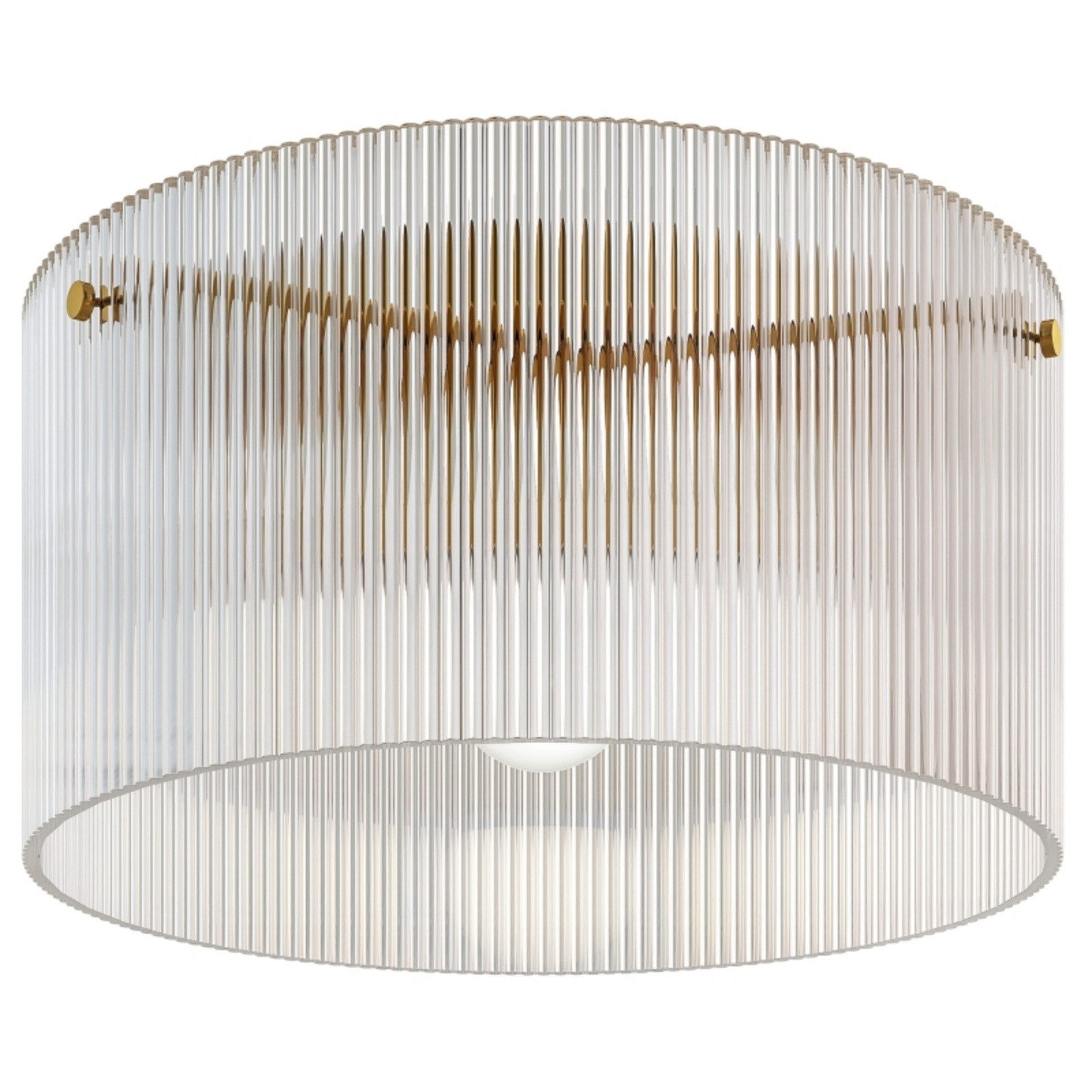 Blossom LED Deckenleuchte Deckenlampe Metall mit Acryl Lampenschirm Ø32 cm E27 Fassung, moderne Deckenlampe für Wohnzimmer Schlafzimmer Flur