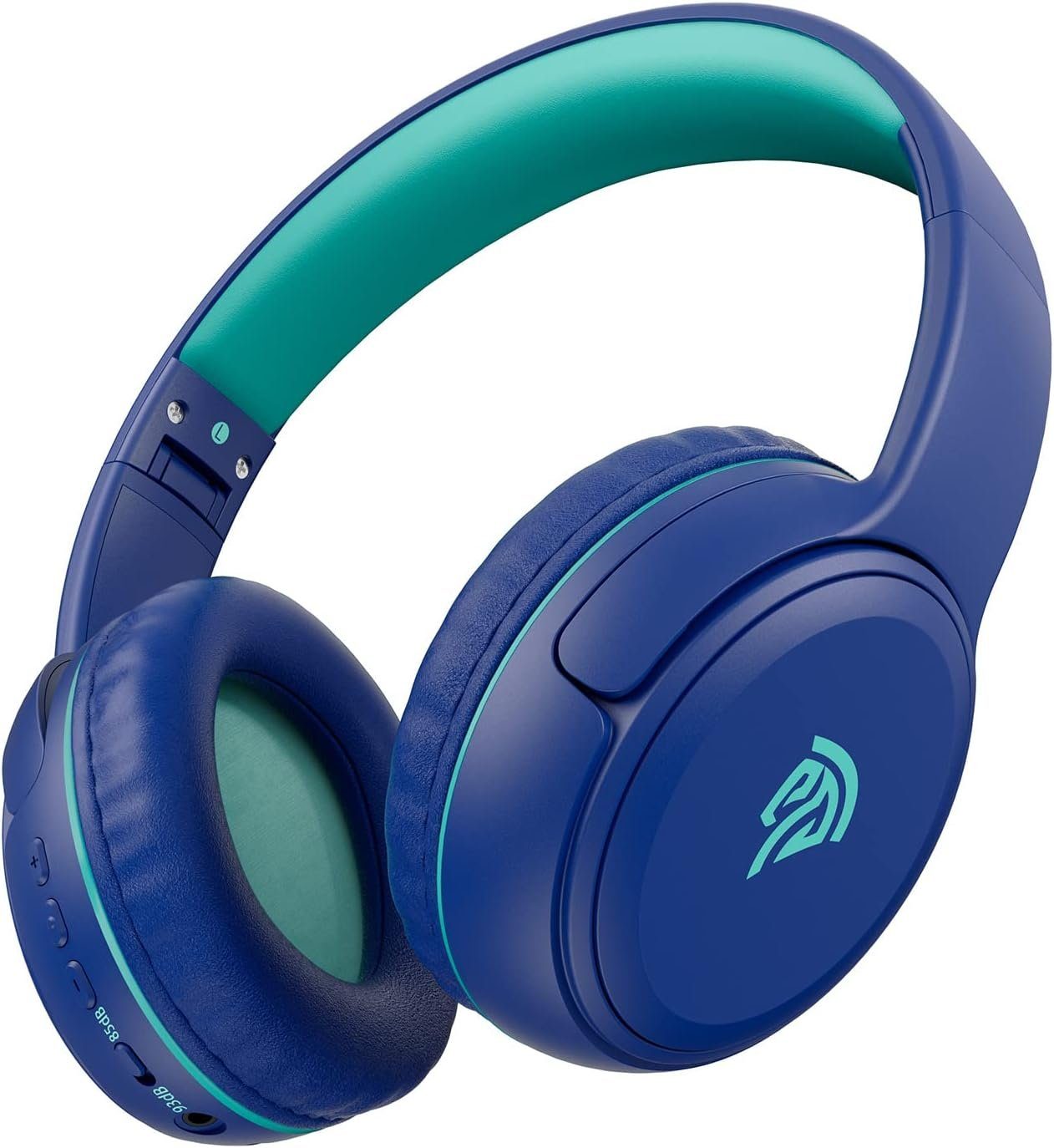 Kopfhörer für Kopfhörer EasySMX Kinder Mikrofon Over-Ear Bluetooth, mit Bluetooth-Kopfhörer