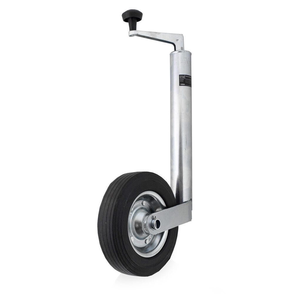 Bituxx Anhänger-Stützrad mit Gummirad bis 150kg (MS-19006) – Bild 2 von 5