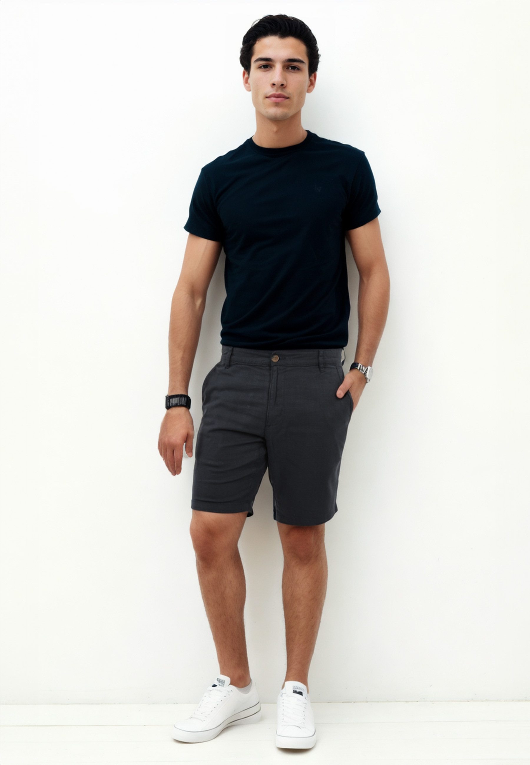 INDICODE Shorts Indoros aus atmungsaktiver Baumwolle