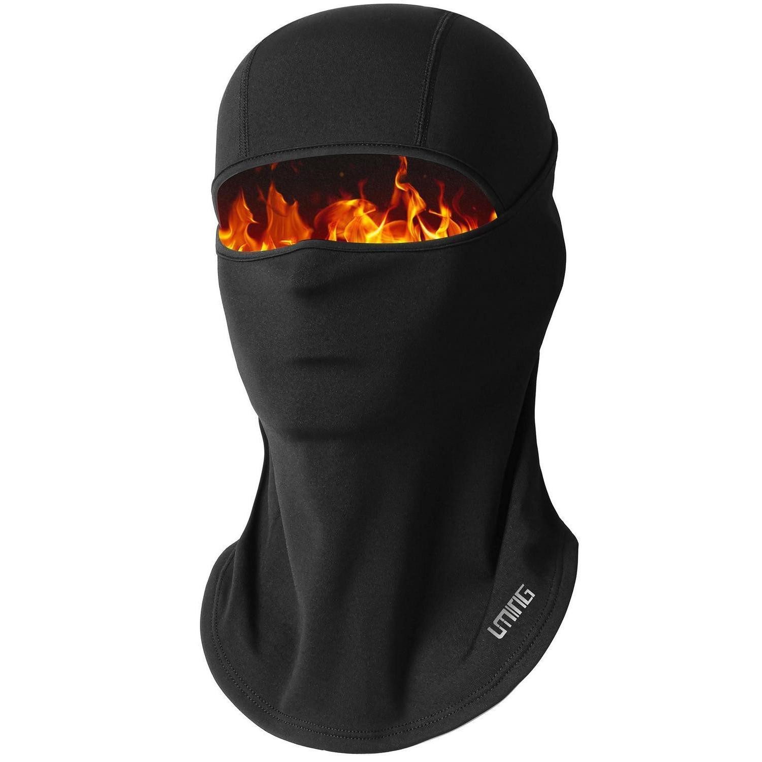 Sturmhaube Sturmhaube Herren winddicht Balaclava Motorrad Fahrrad Black B