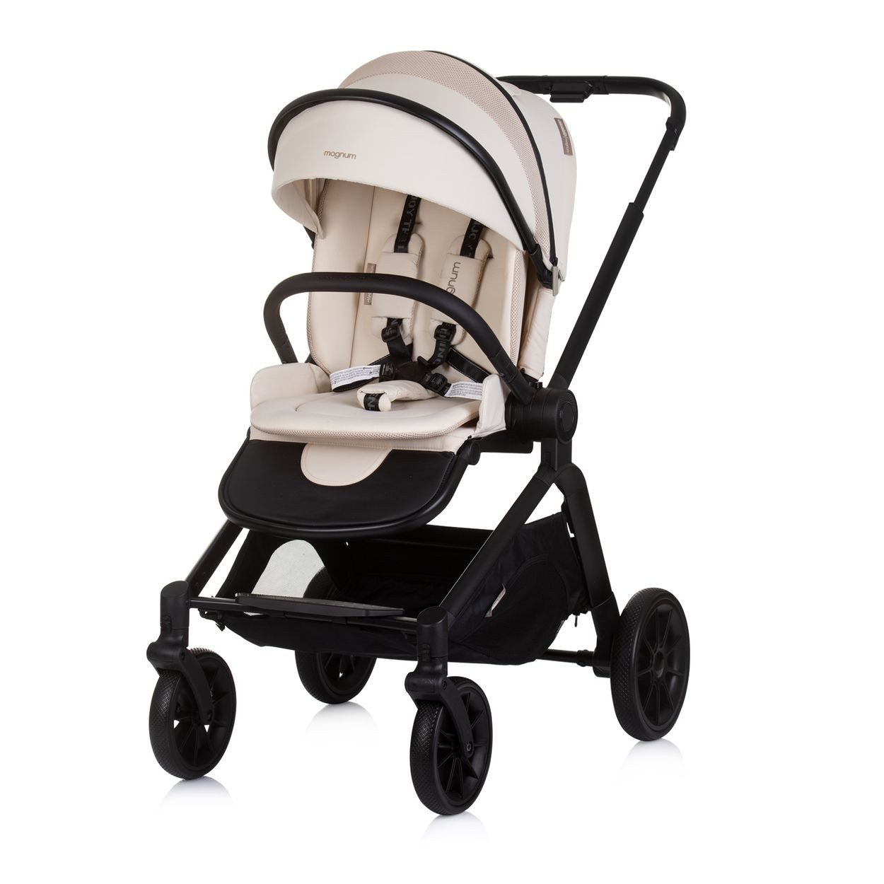 Chipolino Kombi-Kinderwagen Kombikinderwagen Magnum 3 in 1, Babywanne Sportsitz i-Size Babyschale