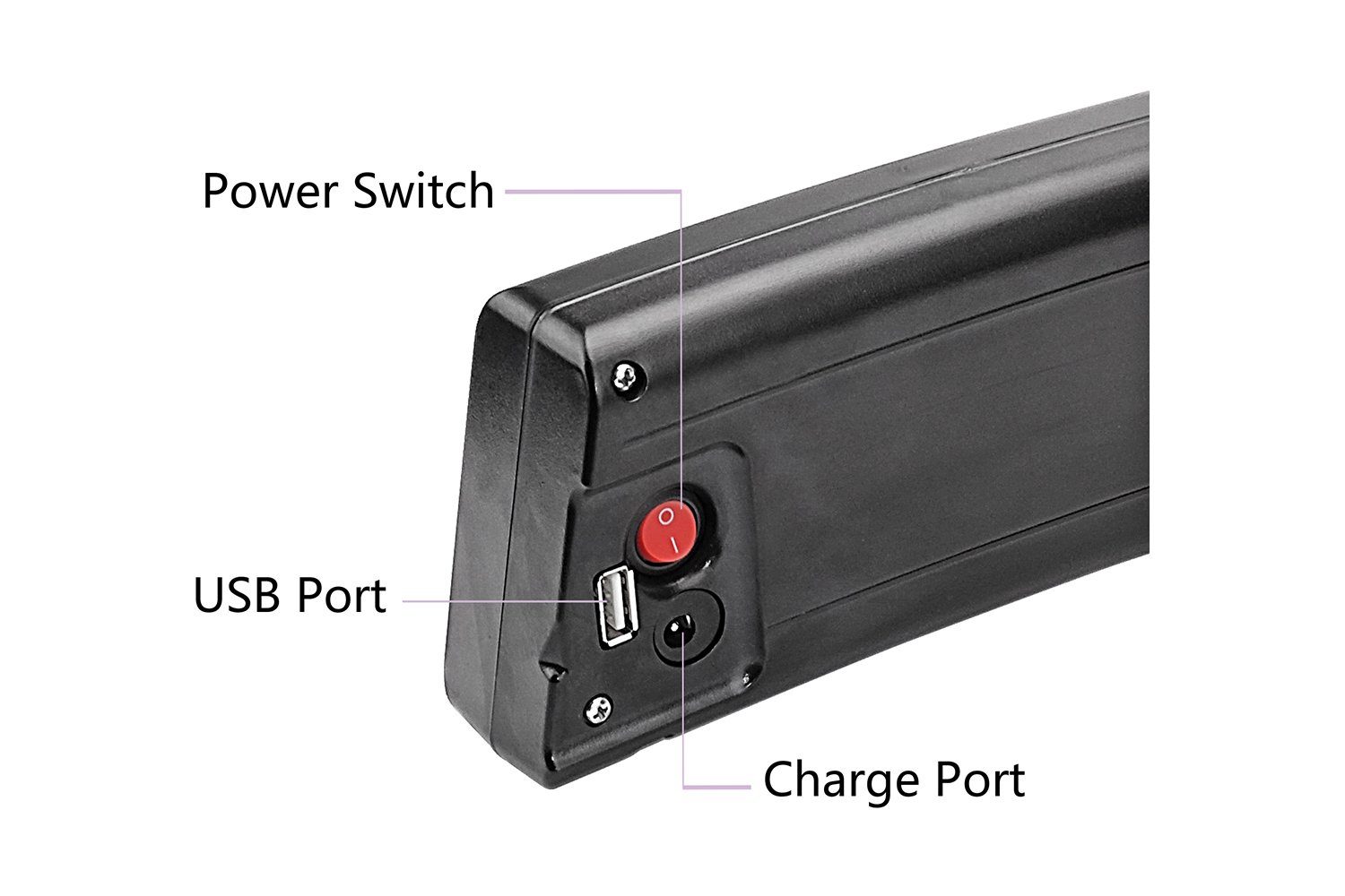 FR18 Akku PowerSmart Battery 10,5Ah Panasonic für Zellen, mit HD (36 V) Ladegerät, / LEB35V90B.906 10500 E-Bike Ah 36V internal Li-ion Li-ion 7.8 Sense I2 Sense Pedelec mAh