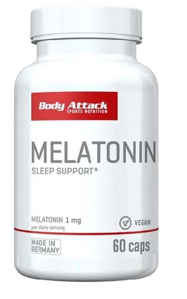 Body Attack Body Attack Melatonin 60 Caps Kapseln, 60 St.