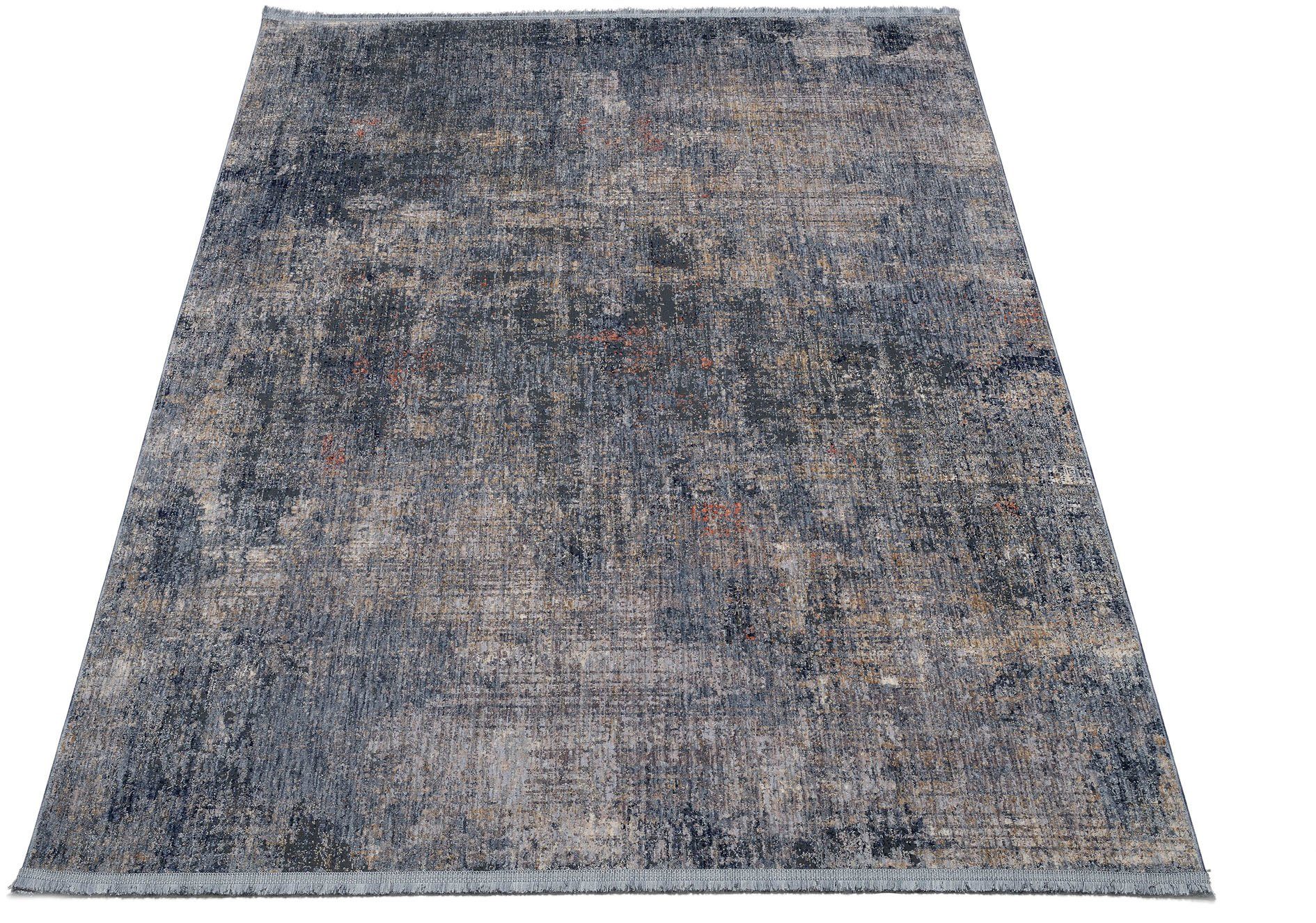 GALLERY M branded by Musterring Teppich MODENA, rechteckig, Höhe: 8 mm, Kurzflor, Wohnzimmer, Vintage