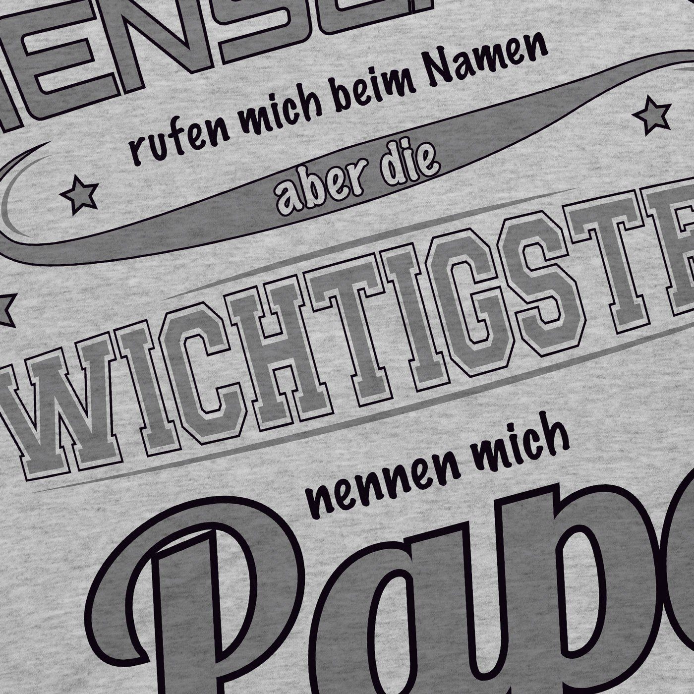style3 T-Shirt Meisten Menschen rufen Namen günstig online kaufen