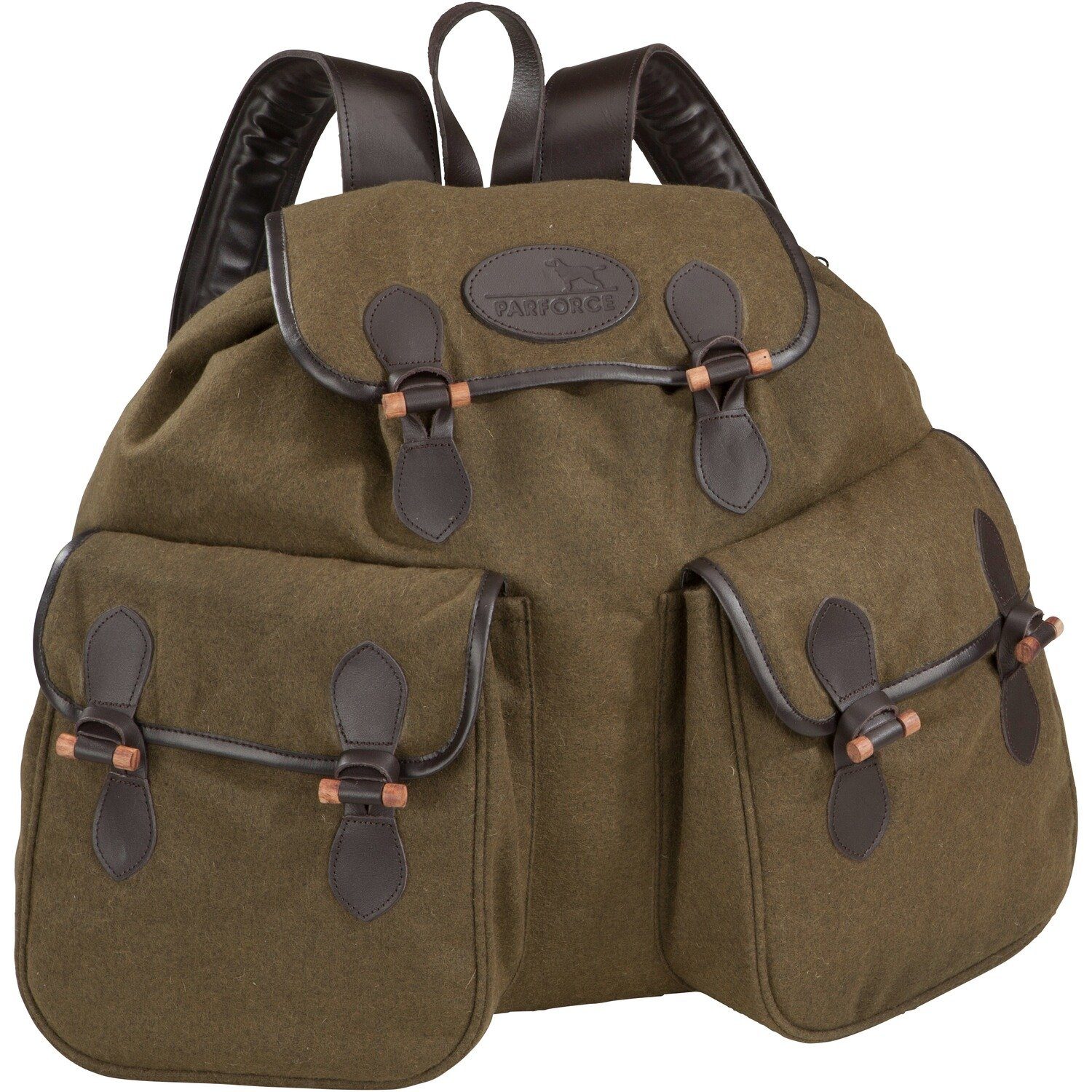 Loden mit Rucksack Freizeitrucksack Sitzkissen Parforce