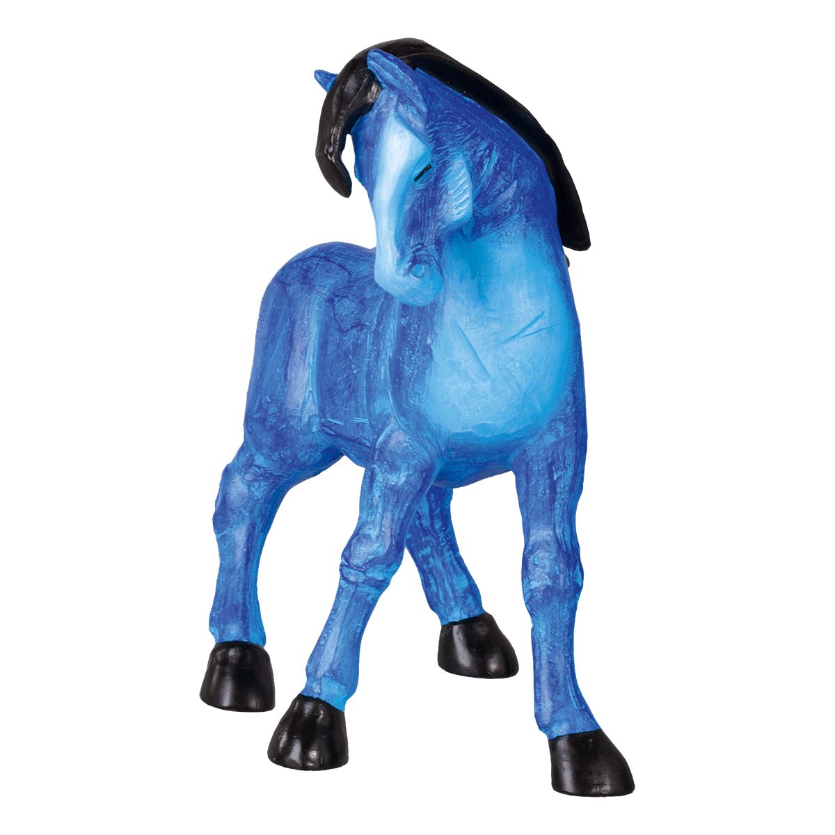 Skulptur Figur Franz Marc »Blaues Pferd«.