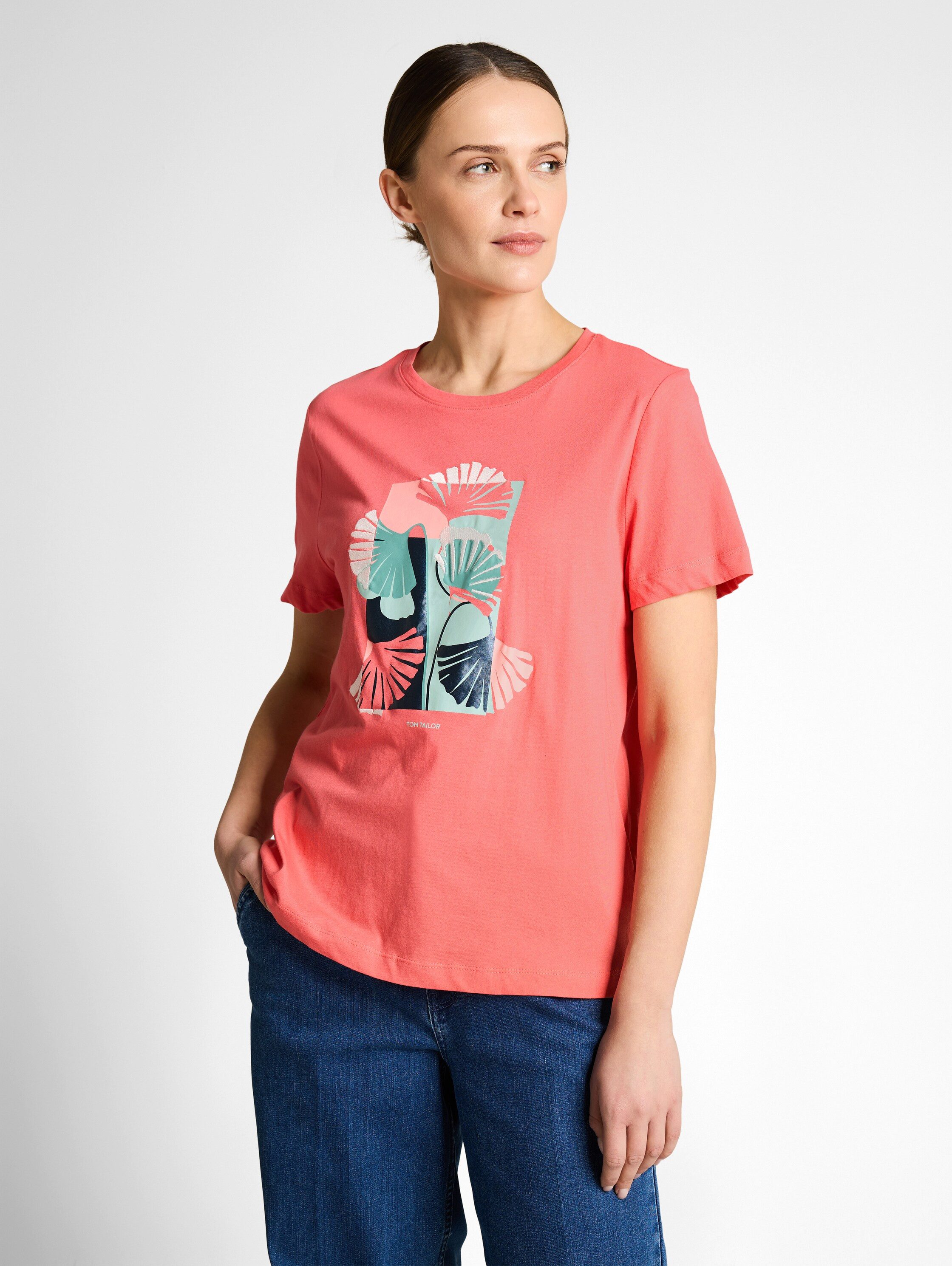 TOM TAILOR T-Shirt mit Print günstig online kaufen