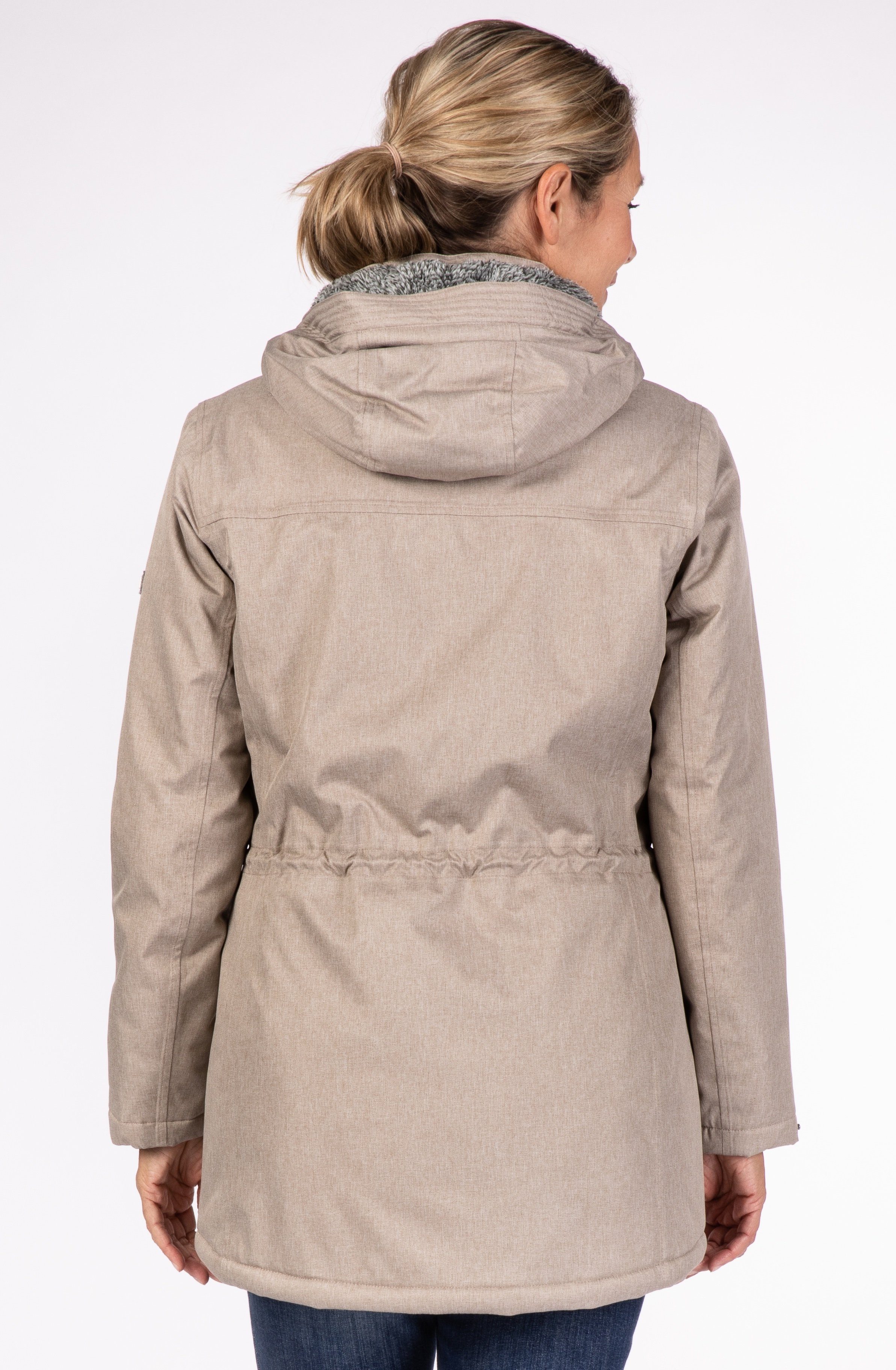 LPO Parka PAISLEY II NEW WOMEN leicht wattierter Parka mit abnehmbarer Kapuze