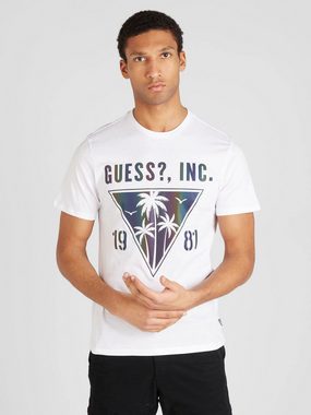 Guess T-Shirt IRIDESCENT PALMS (1-tlg)