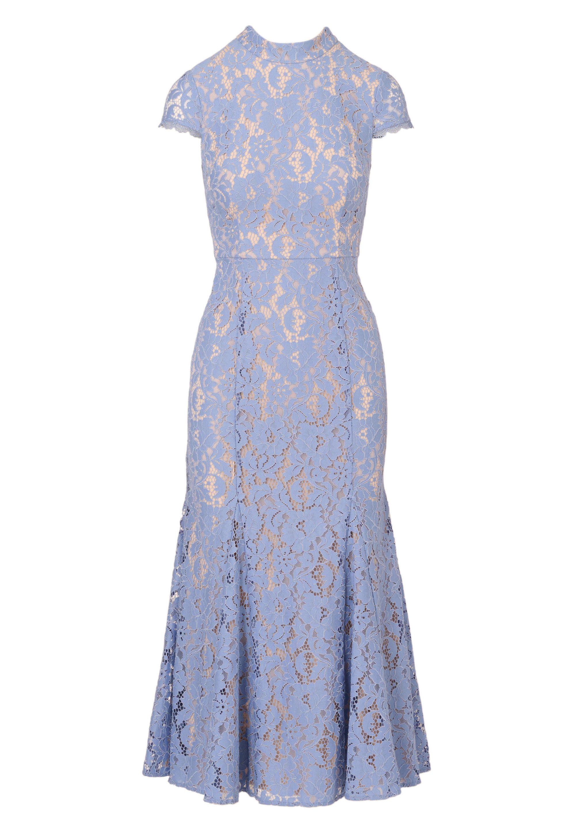 Adrianna Papell Abendkleid Ankle Length Lace Dress Romantisch, raffiniert, günstig online kaufen