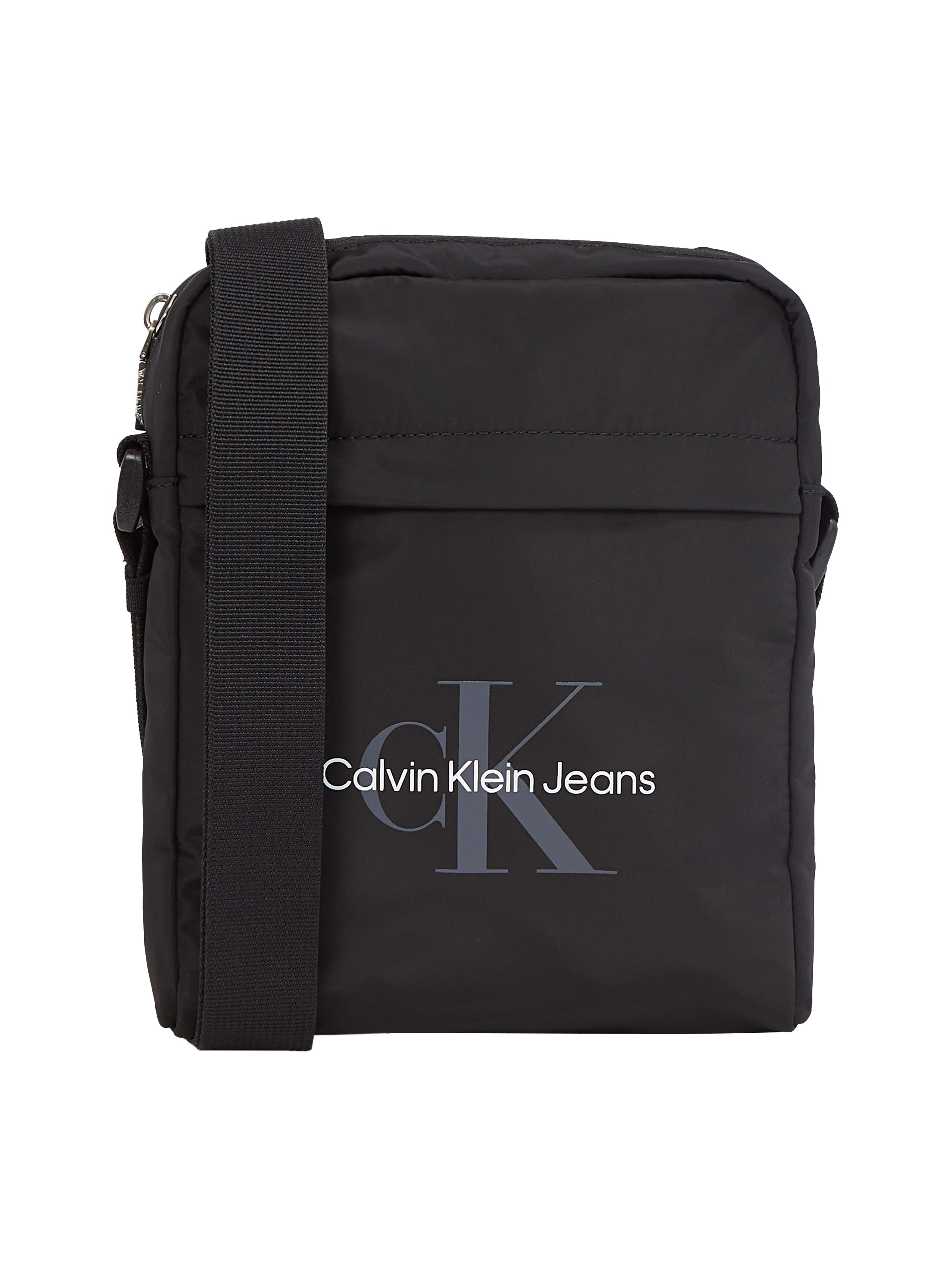 Calvin Klein Jeans Messenger Bag SPORT ESSENTIALS REPORTER 18, Mini Bag, Umhängetasche, Schultertasche mit Logoschriftzug