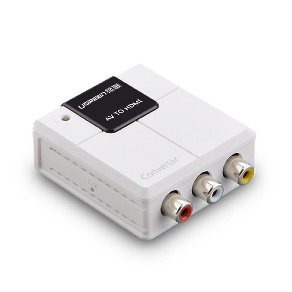 Afvoer Wafel betaling UGREEN Konverter von Analog-zu-Digital Audio-Video-Signal RCA - HDMI Weiß  Audio- & Video-Adapter