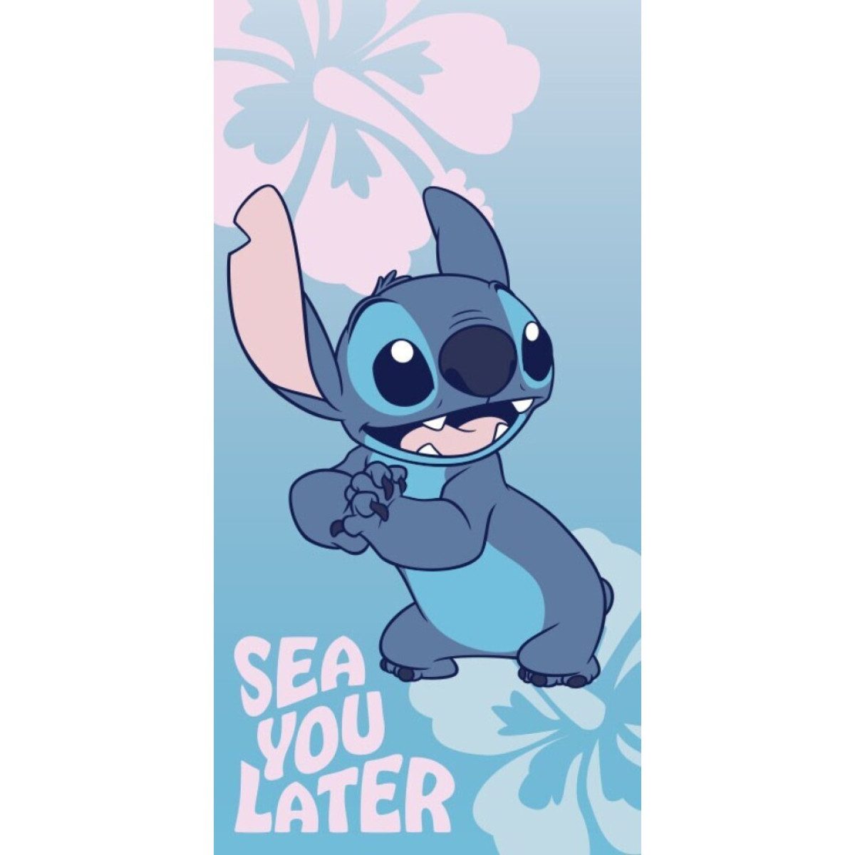 Lilo & Stitch Strandtuch Badetuch 70 × 140 cm leicht und schnelltrocknend