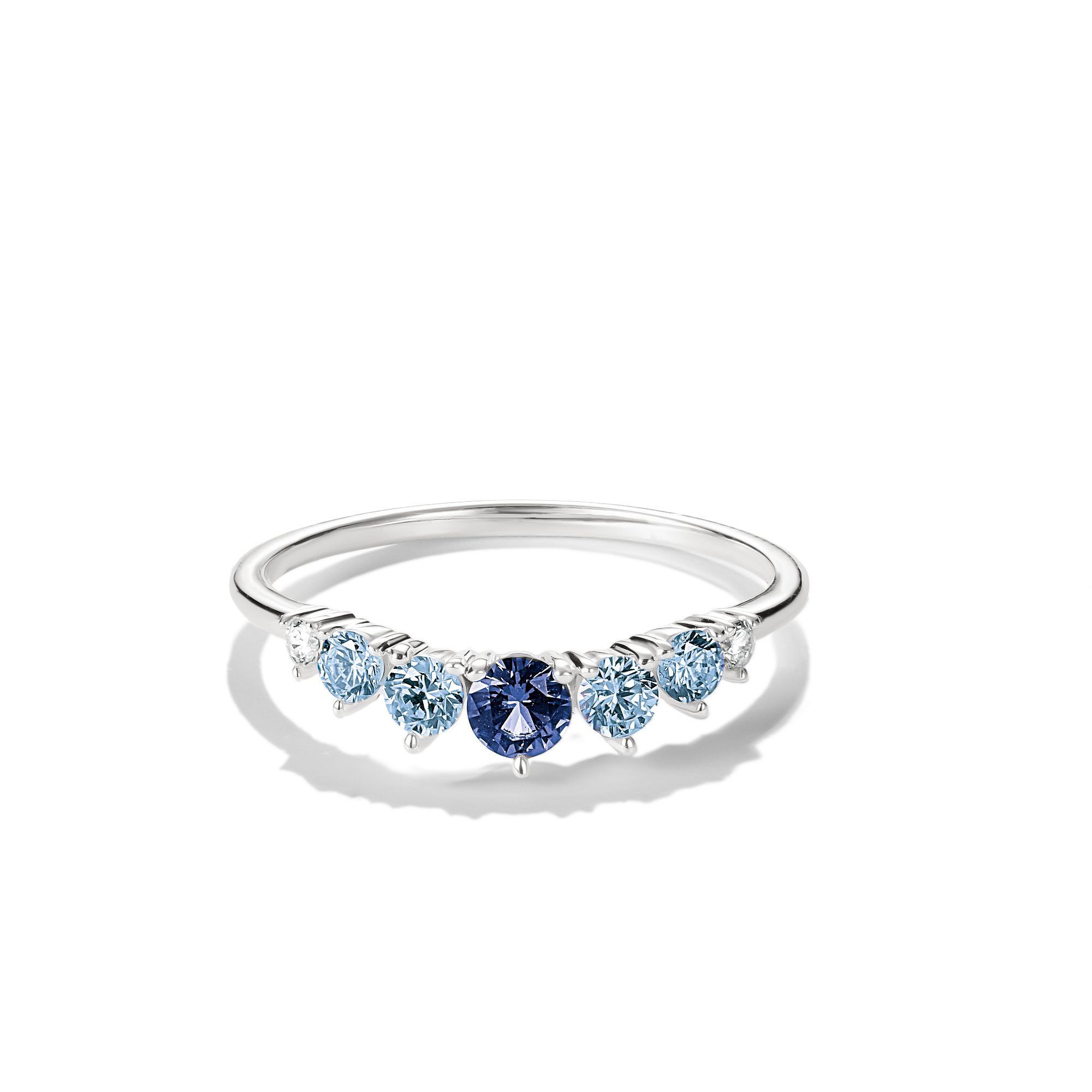 THOMAS SABO Fingerring Midnight Sky Ring Silber, mit Zirkonia (synth), Glas-Keramik Stein
