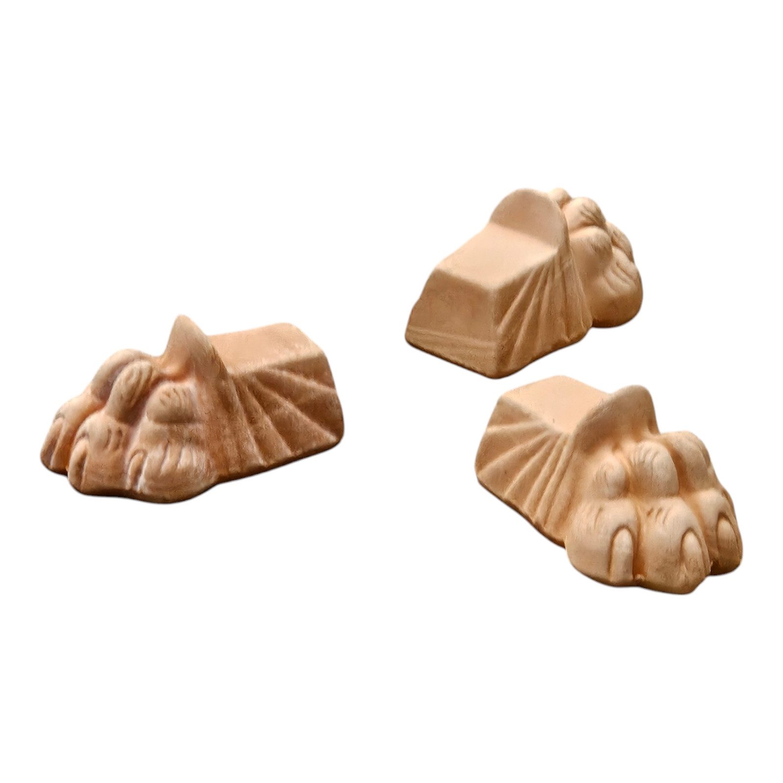 Teramico Blumentopfuntersetzer 3er Set Löwentatzen-Füße aus günstig online kaufen