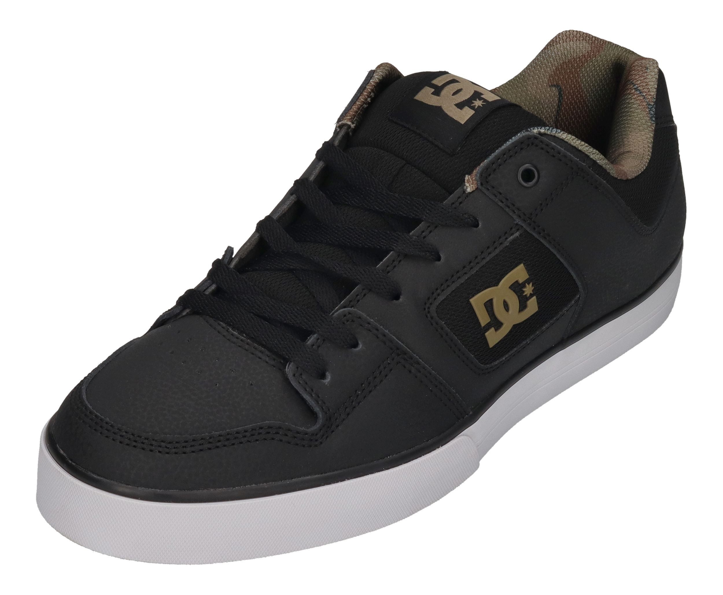 DC Shoes PURE 300660 Skateschuh black black green