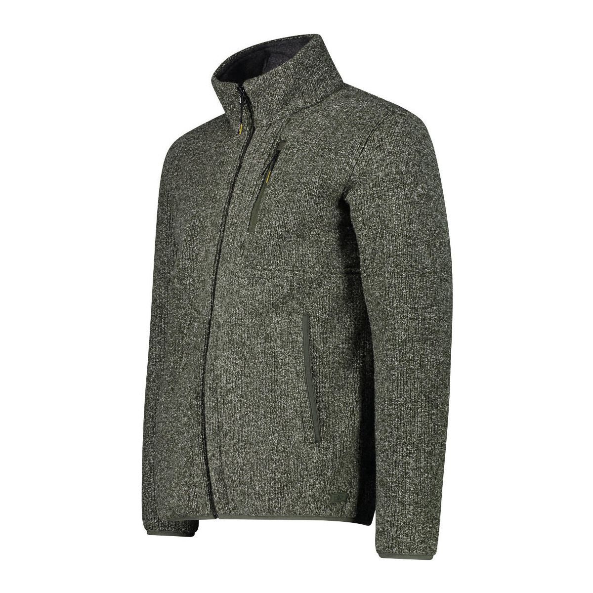 CMP Fleecejacke MAN Jacket Stilvolle, nachhaltige Herrenjacke mit recyceltem Fleecefutter, ideal