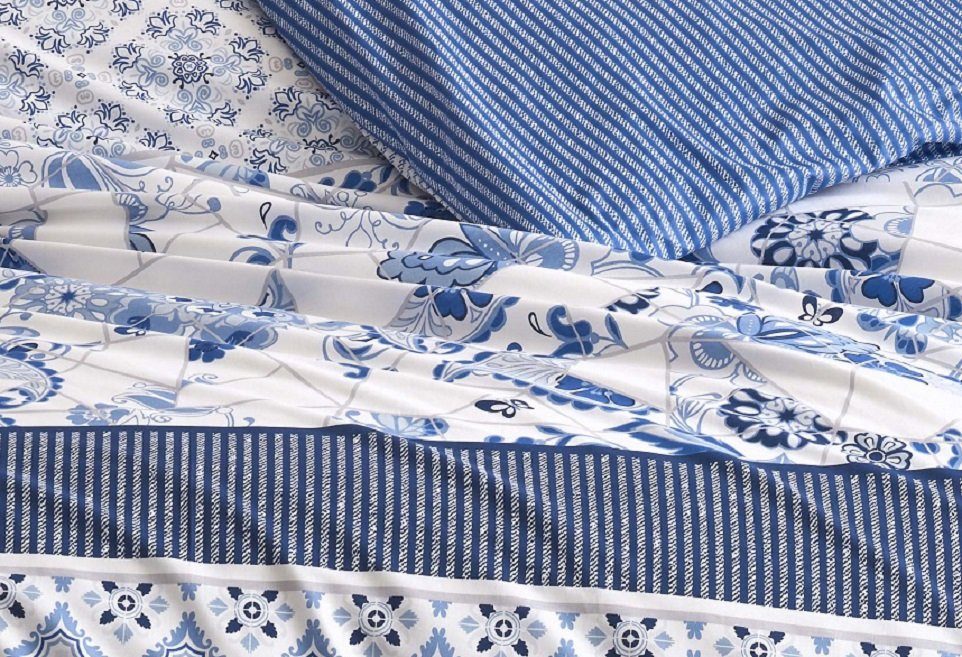 One Home Bettwäsche Retro Paisley, Renforcé, 2 teilig, Baumwolle, Blumen un günstig online kaufen