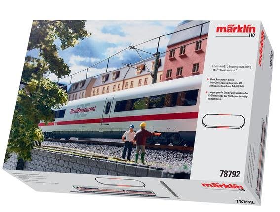 2, Märklin ICE - H0 Spur 78792, Wechselstrom BordRestaurant Ergänzungsset Personenwagen