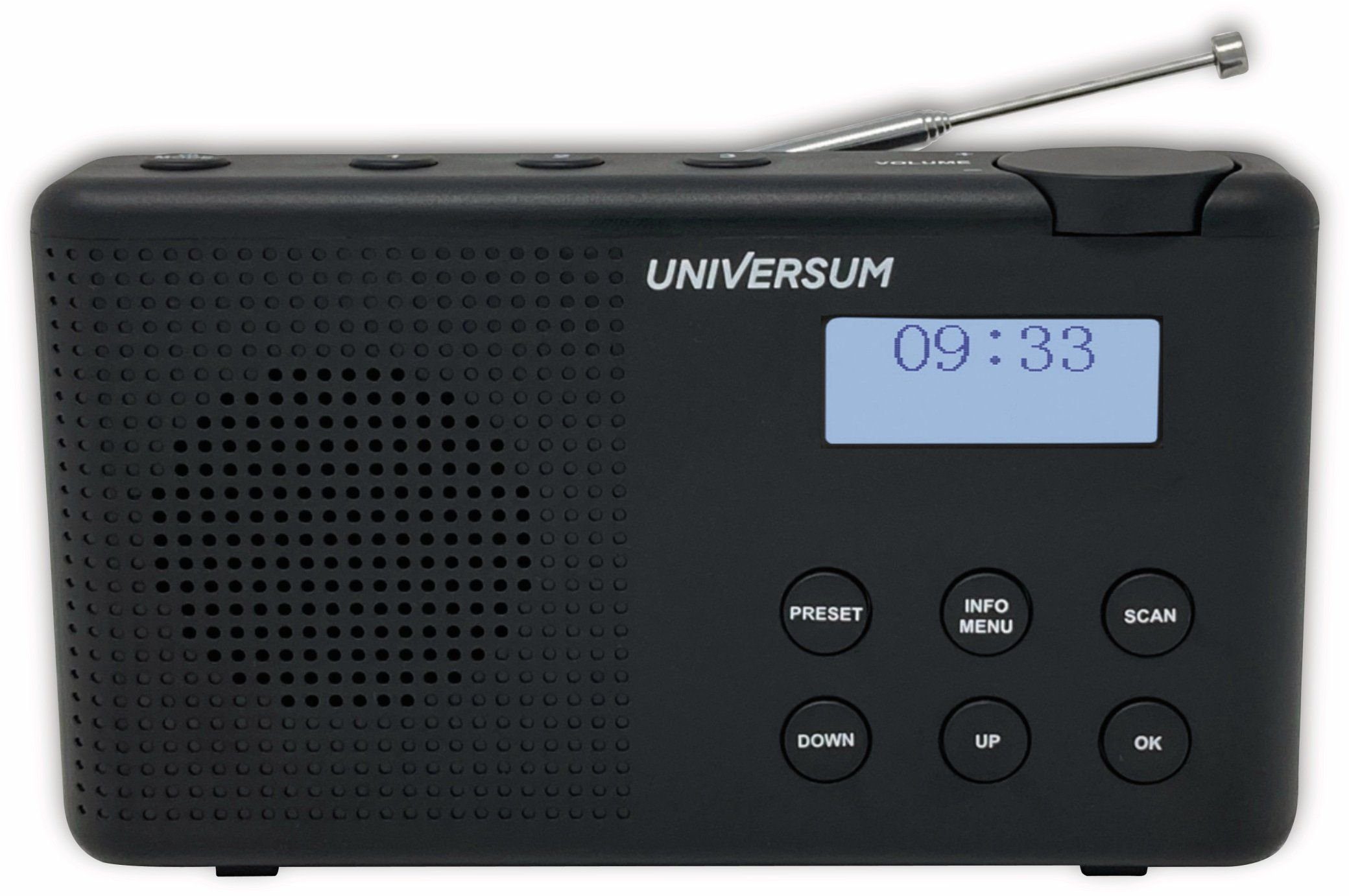 Universum UNIVERSUM DAB+ Radio DR schwarz 200-20, Akku, Radio