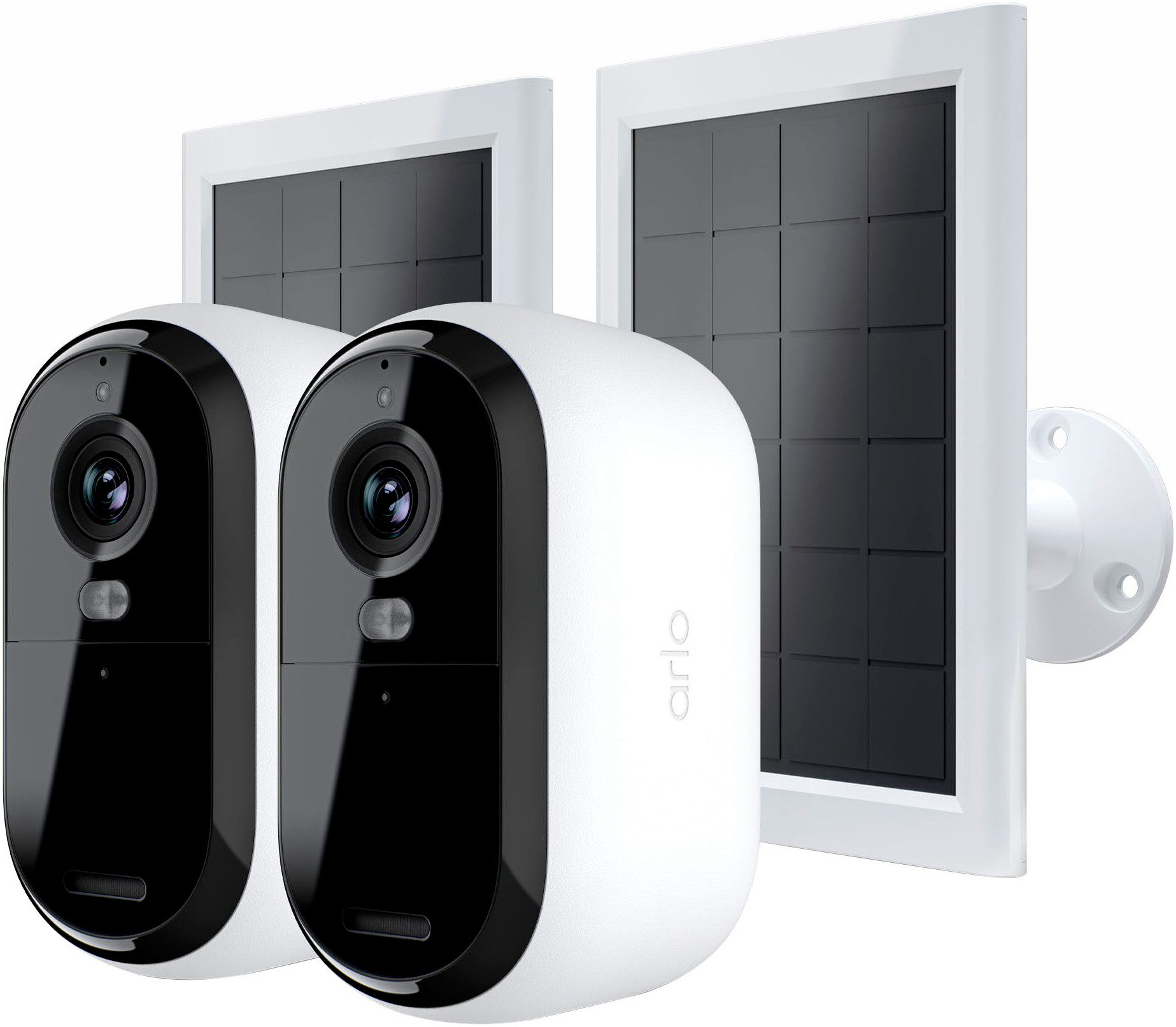 ARLO Smart Home Kamera 2 2K Outdoor Camera 2pack W/2 Solar Panel (Außenbereich)