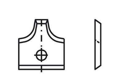 Tigra Wendeplattenfräser Blankett 16 16x17,5x2,0mm d=4,4mm R=2 T04F 4 Stück